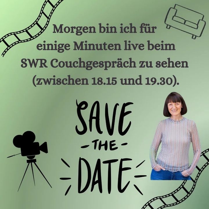 Am 29.2. bin ich für einige Minuten live beim SWR Couchgespräch z..... - BeFree Liebesschule
