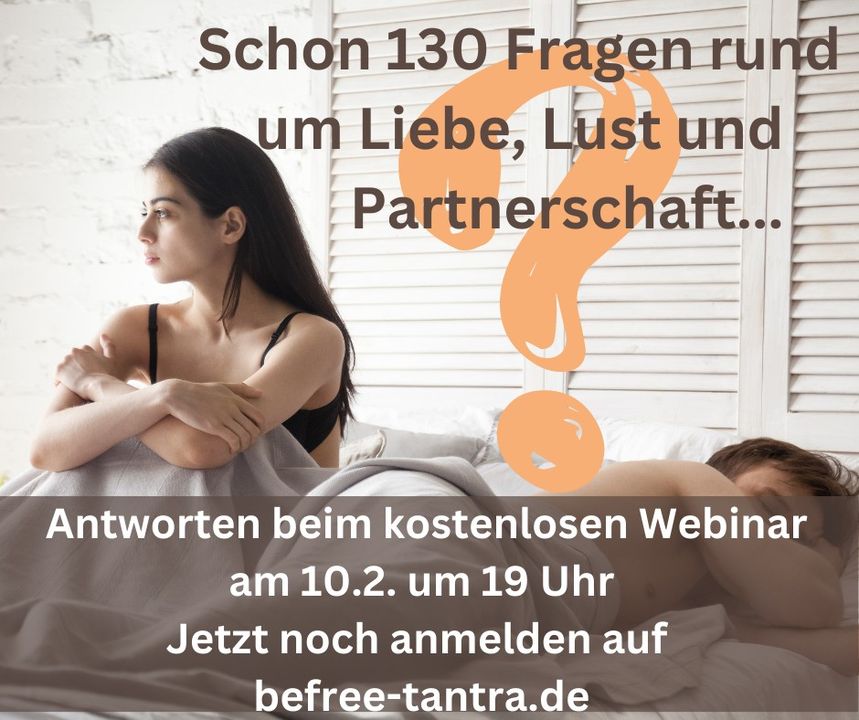 Das hätte ich nicht erwartet, dass eine solche Flut von Fragen fü..... - BeFree Liebesschule