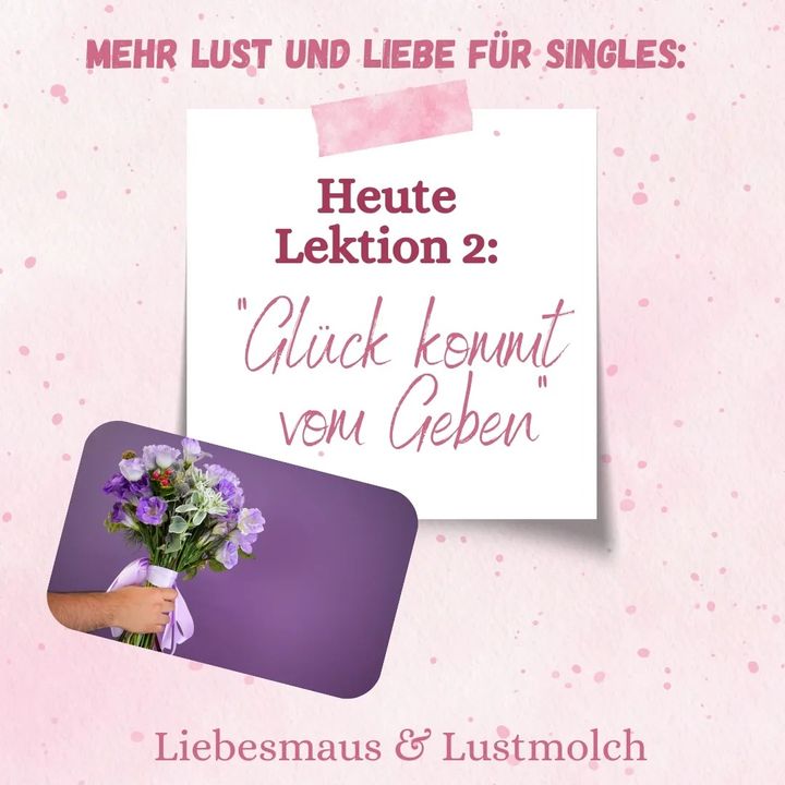 Den Garten der Lüste pflegen
Wenn Sie Ihren Garten der Lüste nich..... - BeFree Liebesschule