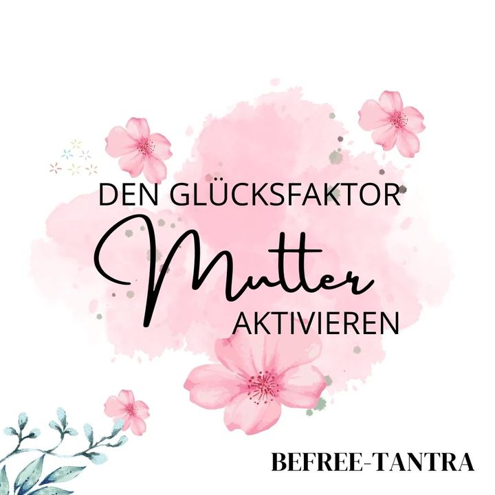 🙏🏻❤️🙏🏻❤️
Den Glücksfaktor Mutter aktivieren
https://www.befr..... - BeFree Liebesschule
