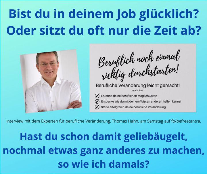 Was wäre ich happy gewesen, wenn ich Thomas damals schon gekannt ..... - BeFree Liebesschule