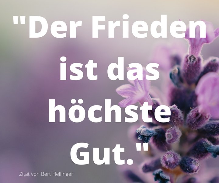 Damit ist nicht nur der Weltfrieden gemeint, der wohl für uns all..... - BeFree Liebesschule