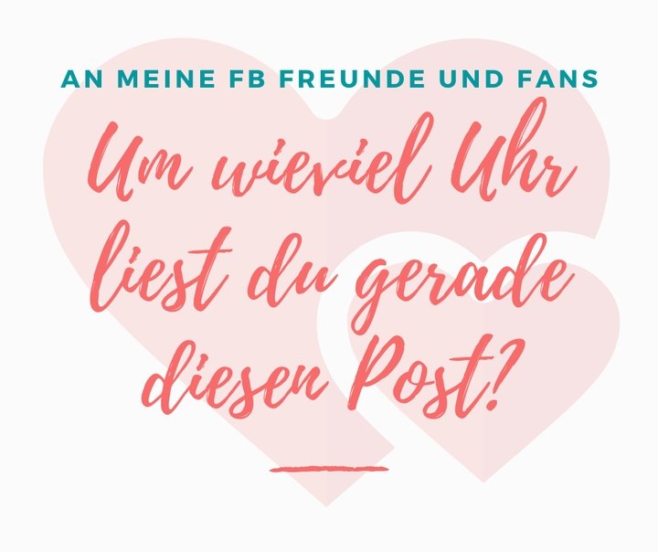 Mich interessiert, wann ihr auf FB seid. Dann kann ich meine Beit..... - BeFree Liebesschule