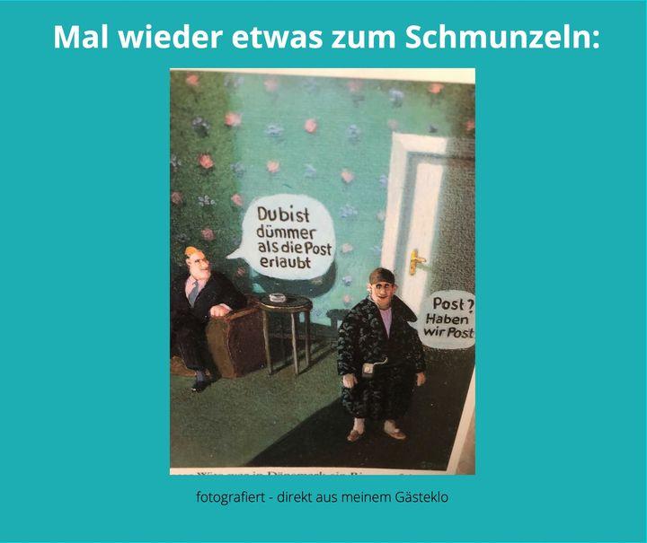 Mal wieder zwischendurch etwas zum Schmunzeln. Ich freue mich übe..... - BeFree Liebesschule