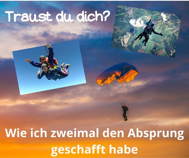 Manchmal habe ich mich im Leben gefragt, ob ich wohl den Absprung..... - BeFree Liebesschule