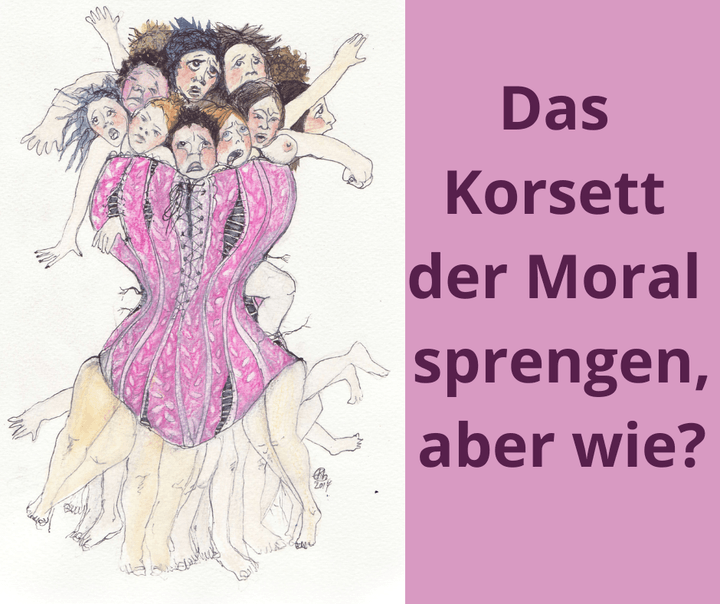 Es ist kein Zufall, dass in diesem Korsett nur Frauen stecken, od..... - BeFree Liebesschule