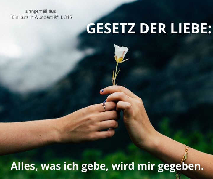 Glaubst du an dieses Gesetz der Liebe? Du kannst dein Leben auch ..... - BeFree Liebesschule