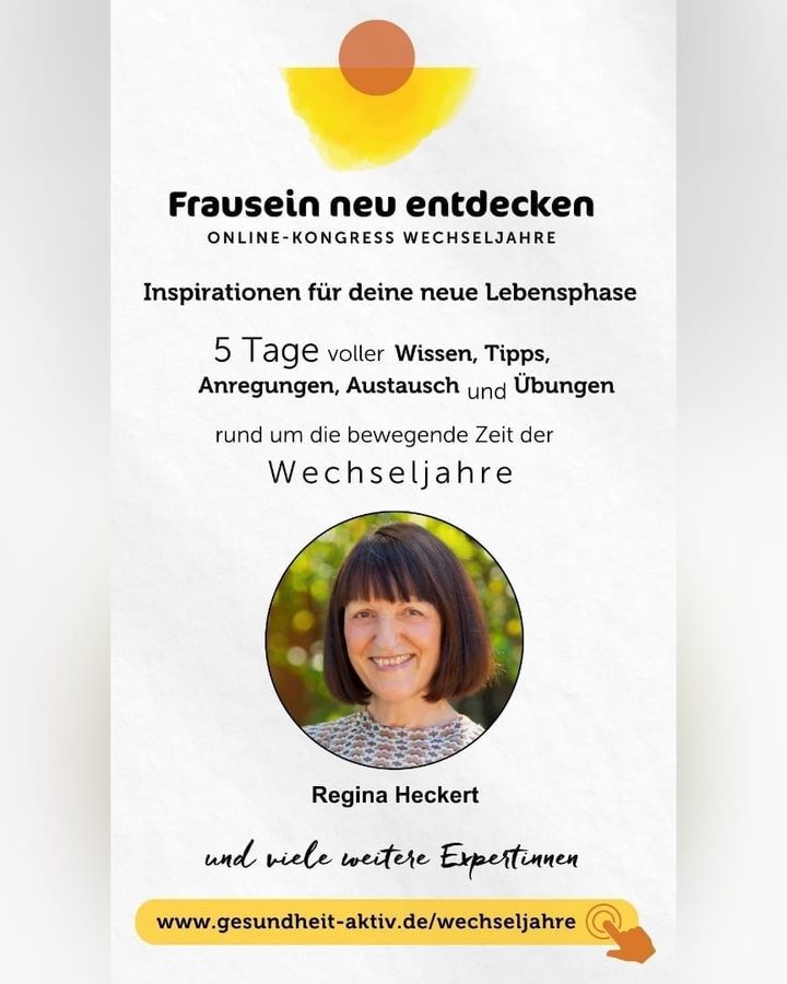 Heute ist mein Interview beim 
🥰Wechseljahr-Kongress zu sehen.
h..... - BeFree Liebesschule