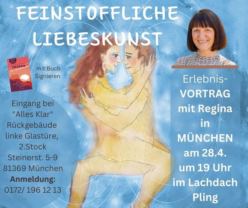 Ja, ich bin mal wieder auf einer kleinen Vortragsreise! Am kommen..... - BeFree Liebesschule