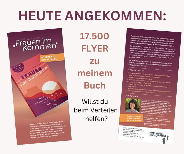 Ja, stimmt, das sind ganz schön viele. Unten im Flur stapeln sich..... - BeFree Liebesschule