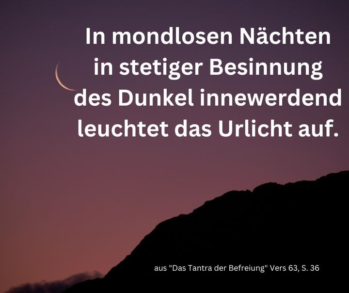 Jetzt zur dunkelsten Stunde des Jahres fällt mir dieser Bhairava ..... - BeFree Liebesschule