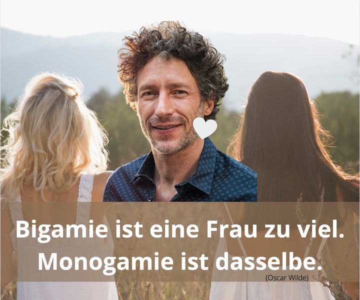 Mal wieder Schmunzel-Time. Heutzutage ist ja die Polyamorie auf d..... - BeFree Liebesschule