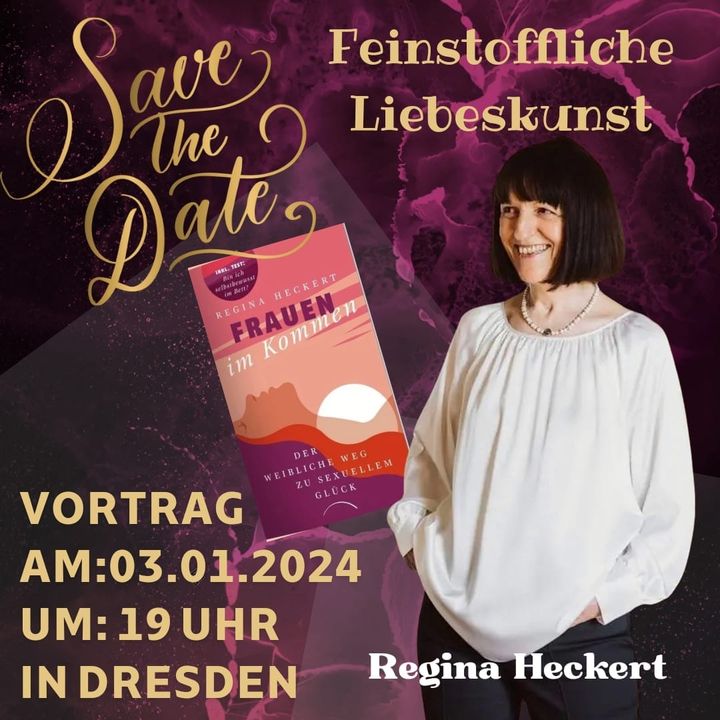 Mein Vortrag in Dresden
Liebesglück für Singels & Paare
Die feins..... - BeFree Liebesschule