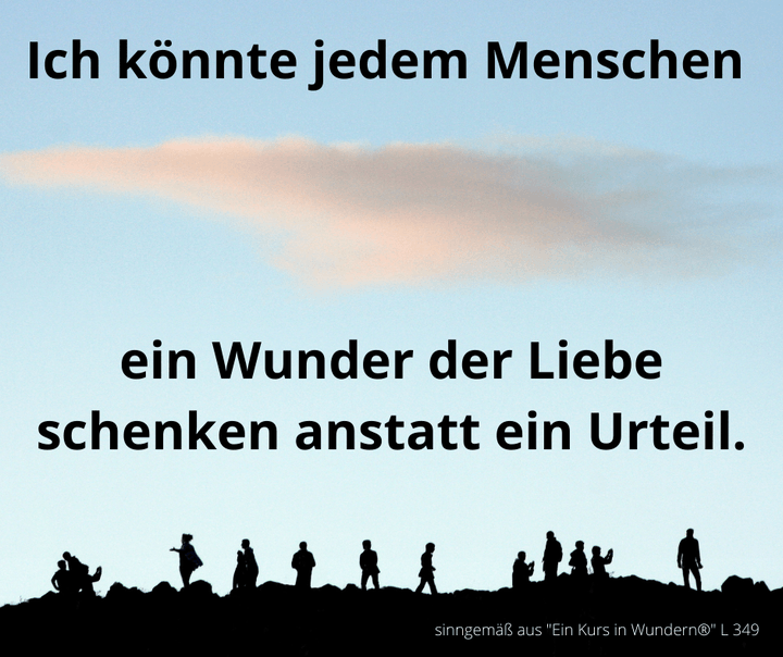 O je, das Urteilen ist wie eine Pest - finde ich jedenfalls. Es s..... - BeFree Liebesschule