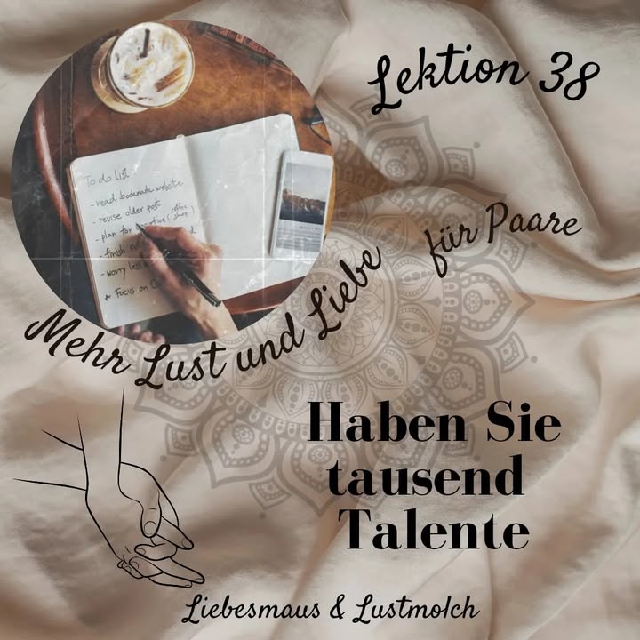 Paare:
Fertigen Sie eine Positivliste der Eigenschaften ihres Par..... - BeFree Liebesschule