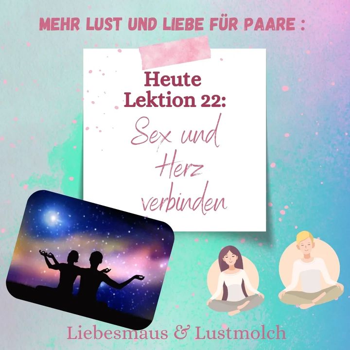Paare:
Sie können diese Übung gemeinsam machen. Ein Partner empfä..... - BeFree Liebesschule
