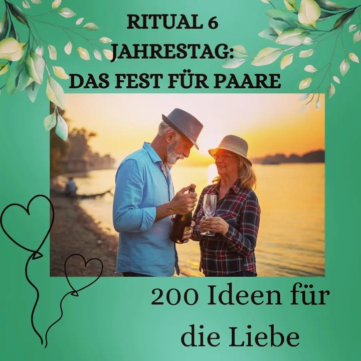 RITUAL 6 - JAHRESTAG: DAS FEST FÜR PAARE
Den Link findet ihr auch..... - BeFree Liebesschule
