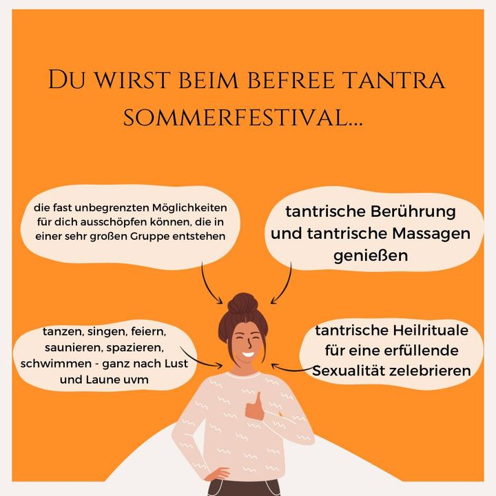 Zum Sommerausklang 2022 gibt es erneut ein BeFree Tantra Sommerfe..... - BeFree Liebesschule