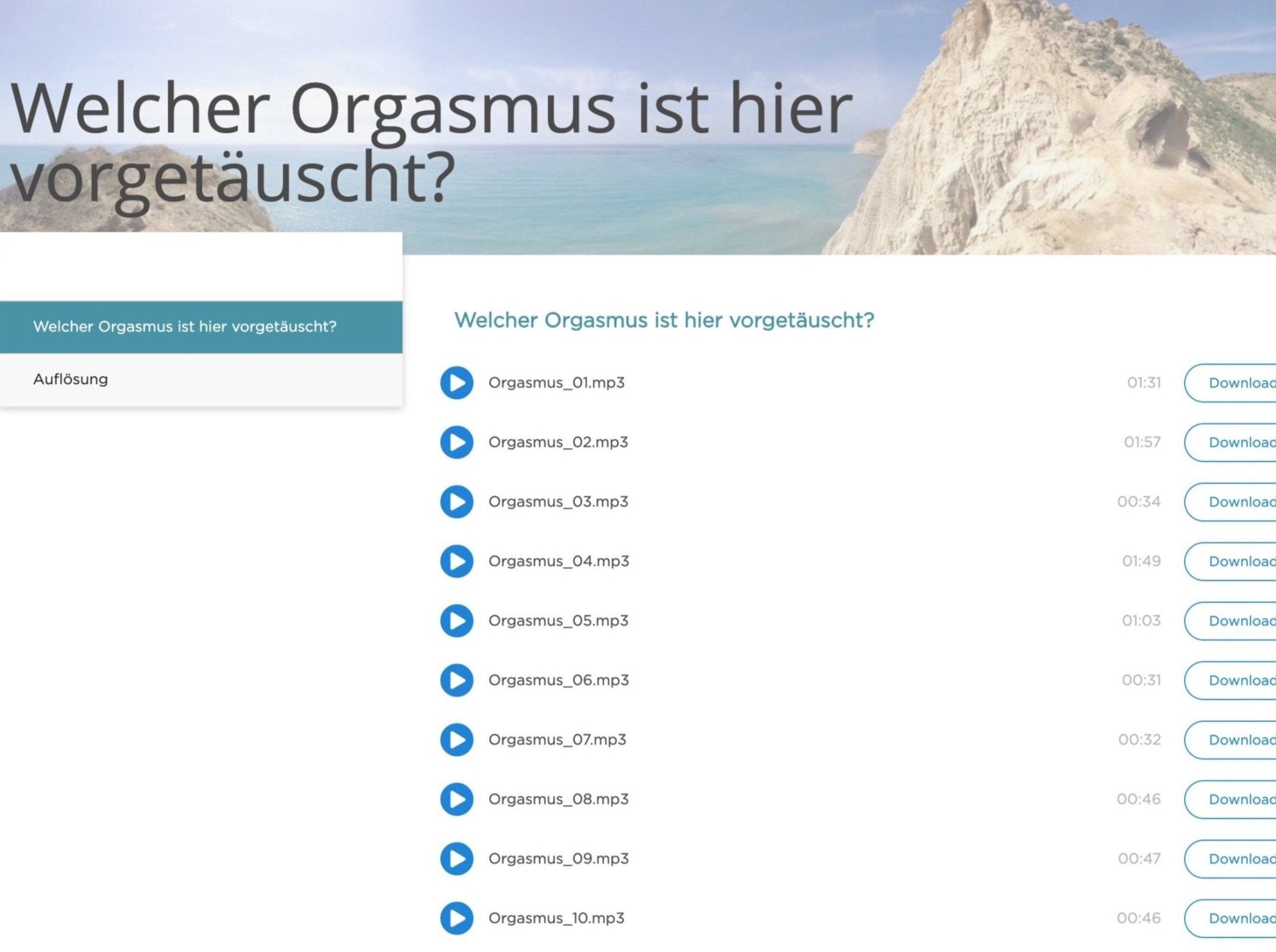 Orgasmus Rätsel: 10 Orgasmen - Befree Tantra Shop