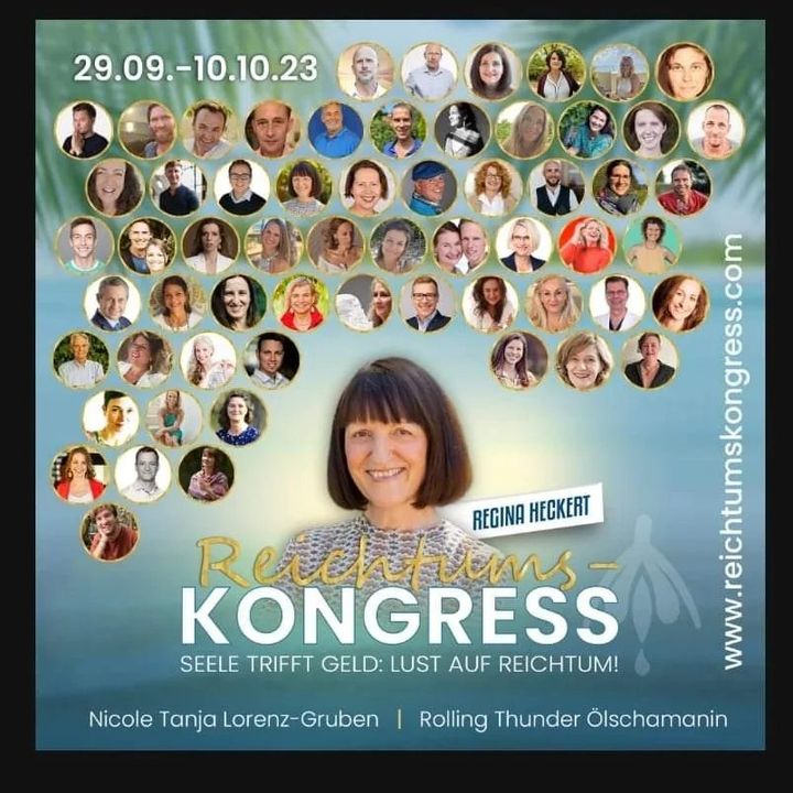Am 29.9. ab 9 Uhr steht mein Interview beim Reichtumskongress kos..... - BeFree Liebesschule