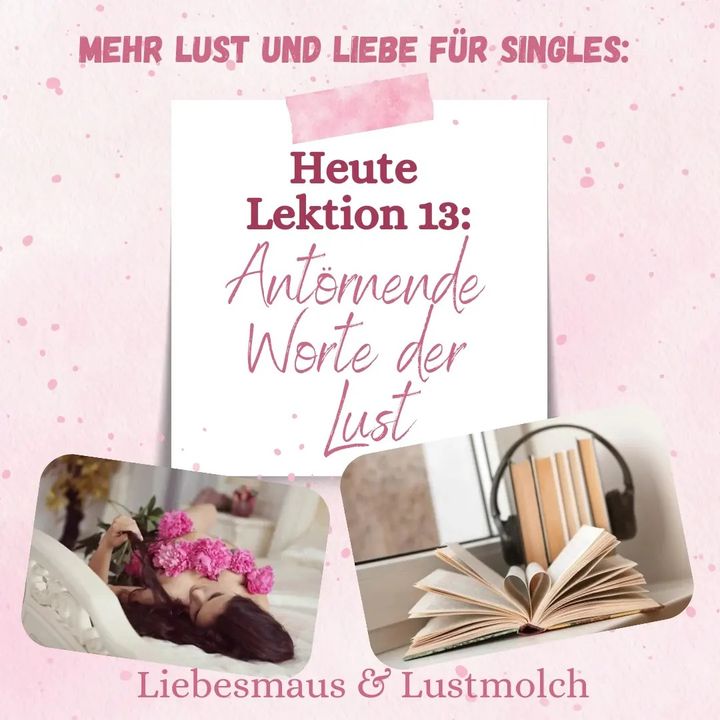 Antörnende Worte der Lust
Vieles erweckt die sexuelle Lust. Dazu ..... - BeFree Liebesschule