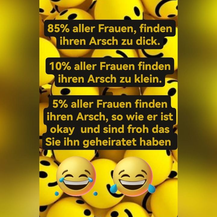 Ein bisschen Spaß muss sein 🤓😂😊

Lachen und auch schon Schmunz..... - BeFree Liebesschule