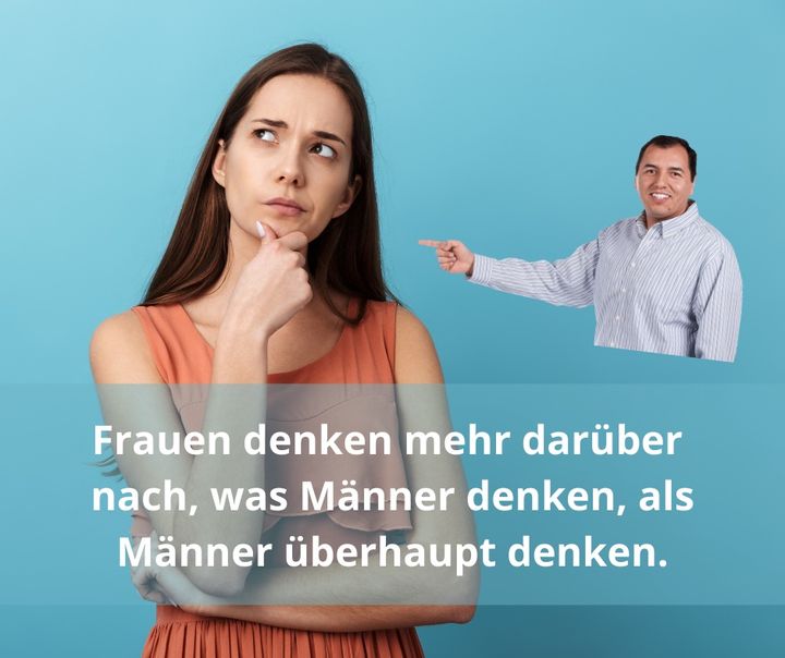 Frauen fragen gerne nach: "Was denkst du?", wenn sie mit einem Ma..... - BeFree Liebesschule