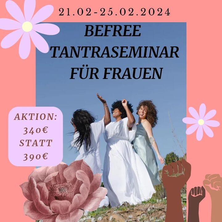 💲Frühbucher - Rabatt Aktion 💲
Im Zeitraum vom 05.10.-10.10 2023..... - BeFree Liebesschule