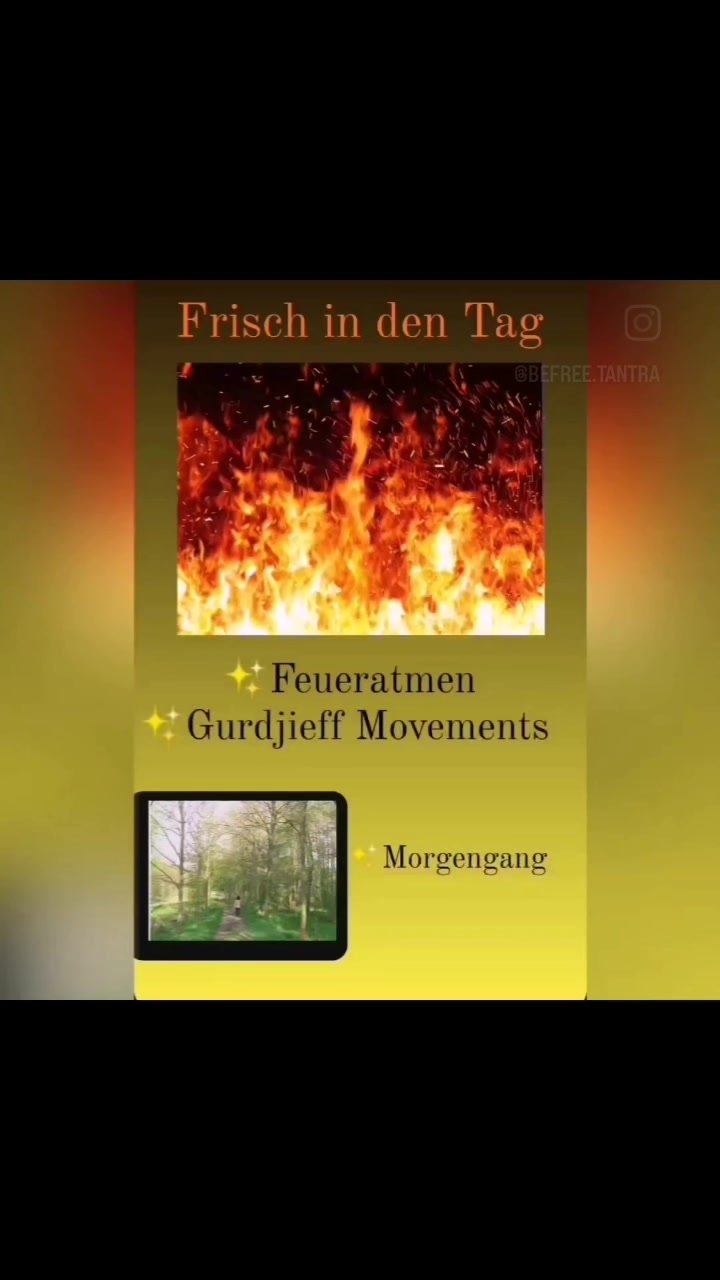 Hier ein kleiner Vorgeschmack auf meinem Tantra Pfingstseminar. I..... - BeFree Liebesschule