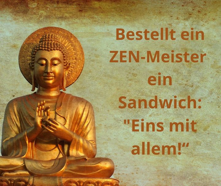 Mal wieder etwas zum Schmunzeln. Kennst Du auch spirituelle Witze..... - BeFree Liebesschule