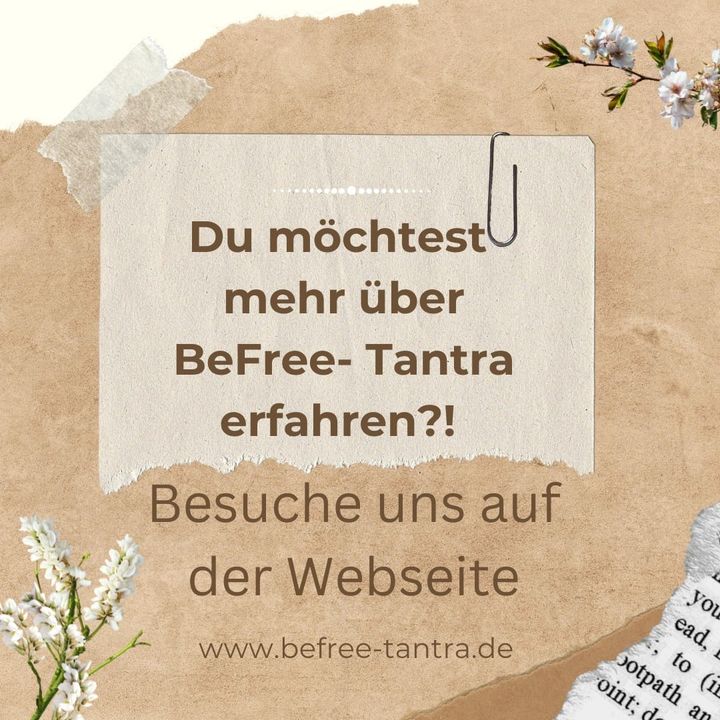 Manchmal weißt du nicht, zu welcher Tantraschule du gehen sollst ..... - BeFree Liebesschule