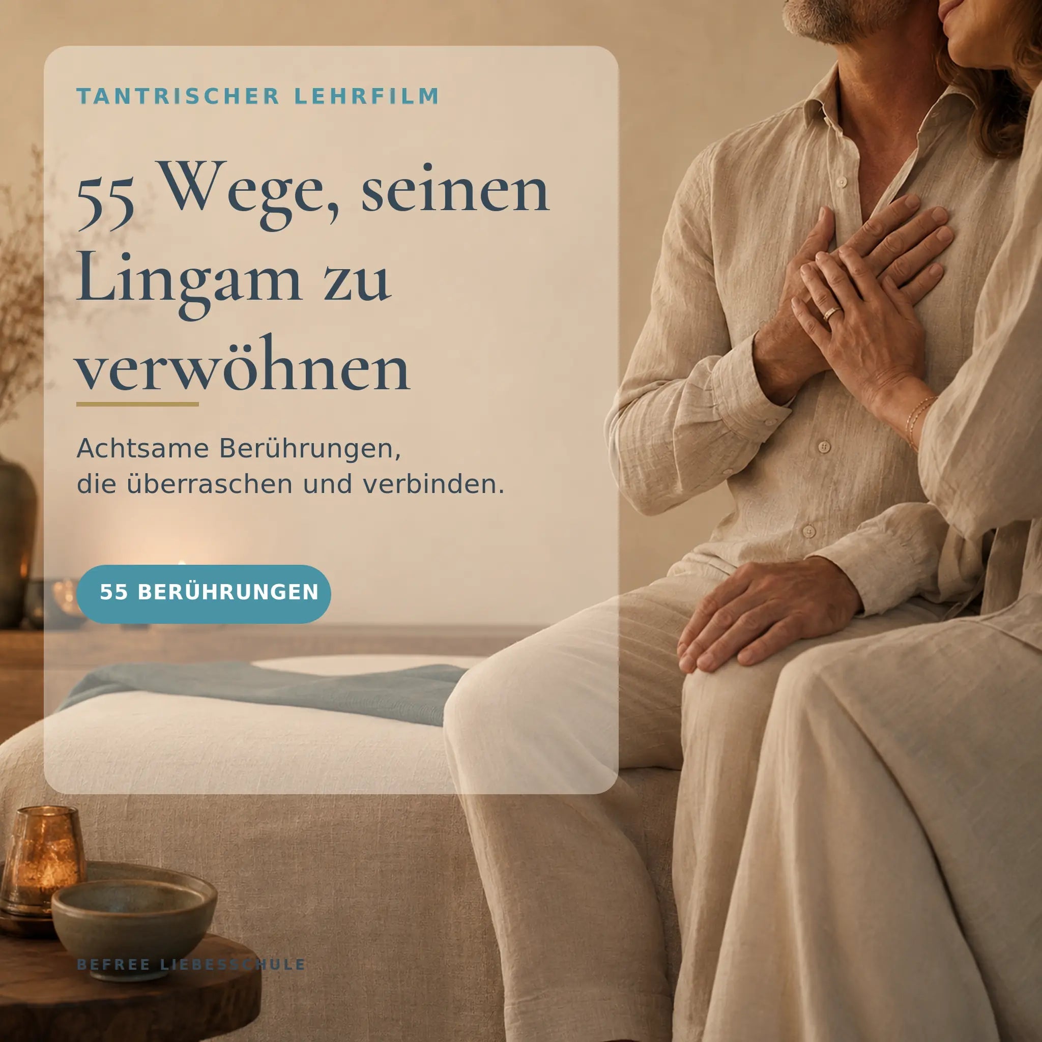 55 Lingam (Penis) Berührungen als Film - BeFree Liebesschule